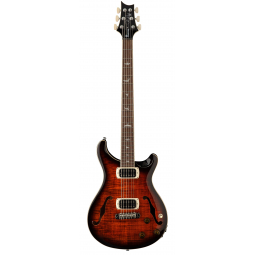 SE Ed Sheeran Hollowbody I Baritone Piezo (Orange Tiger Smokeburst), зображення 1